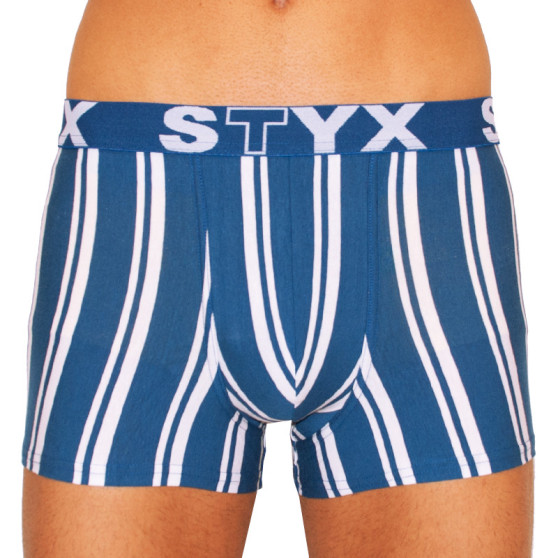 Pánské boxerky Styx sportovní guma vícebarevné (G767)