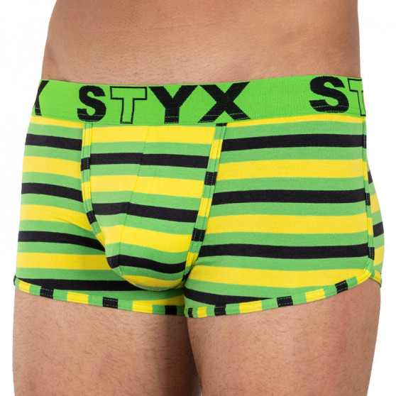 Pánské boxerky Styx basket sportovní guma vícebarevné (Z865)