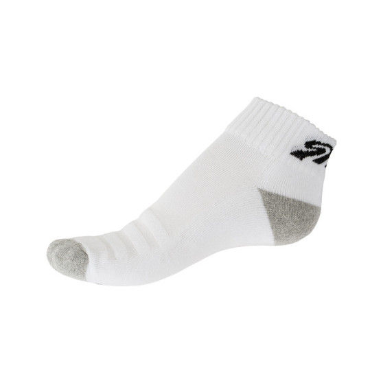 Ponožky Styx fit bílé s bílým nápisem (H235)