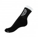 Ponožky Styx classic černé s bílým nápisem (H262) 