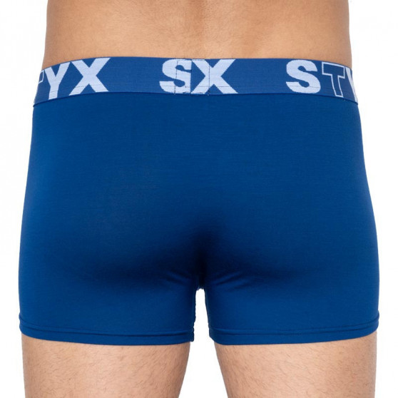 3PACK pánské boxerky Styx sportovní guma modré (G9676869)