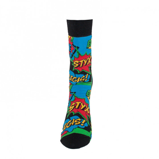 Pánské trenky art sportovní guma a ponožky Styx boom (BH955)