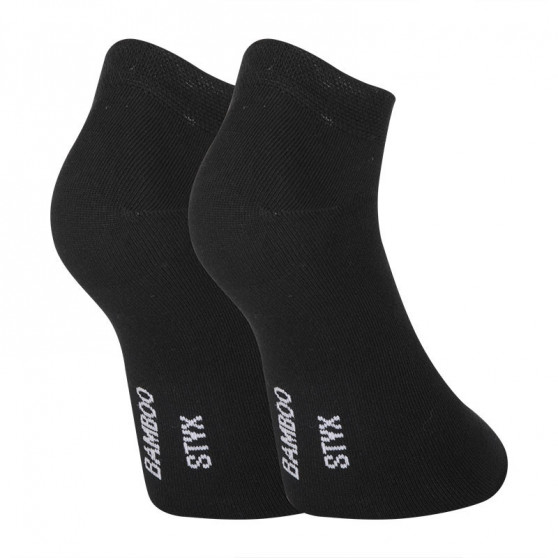 30PACK ponožky Styx nízké bambusové černé (30HBN960)