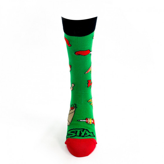 3PACK veselé ponožky Styx vysoké vícebarevné (H10575353)