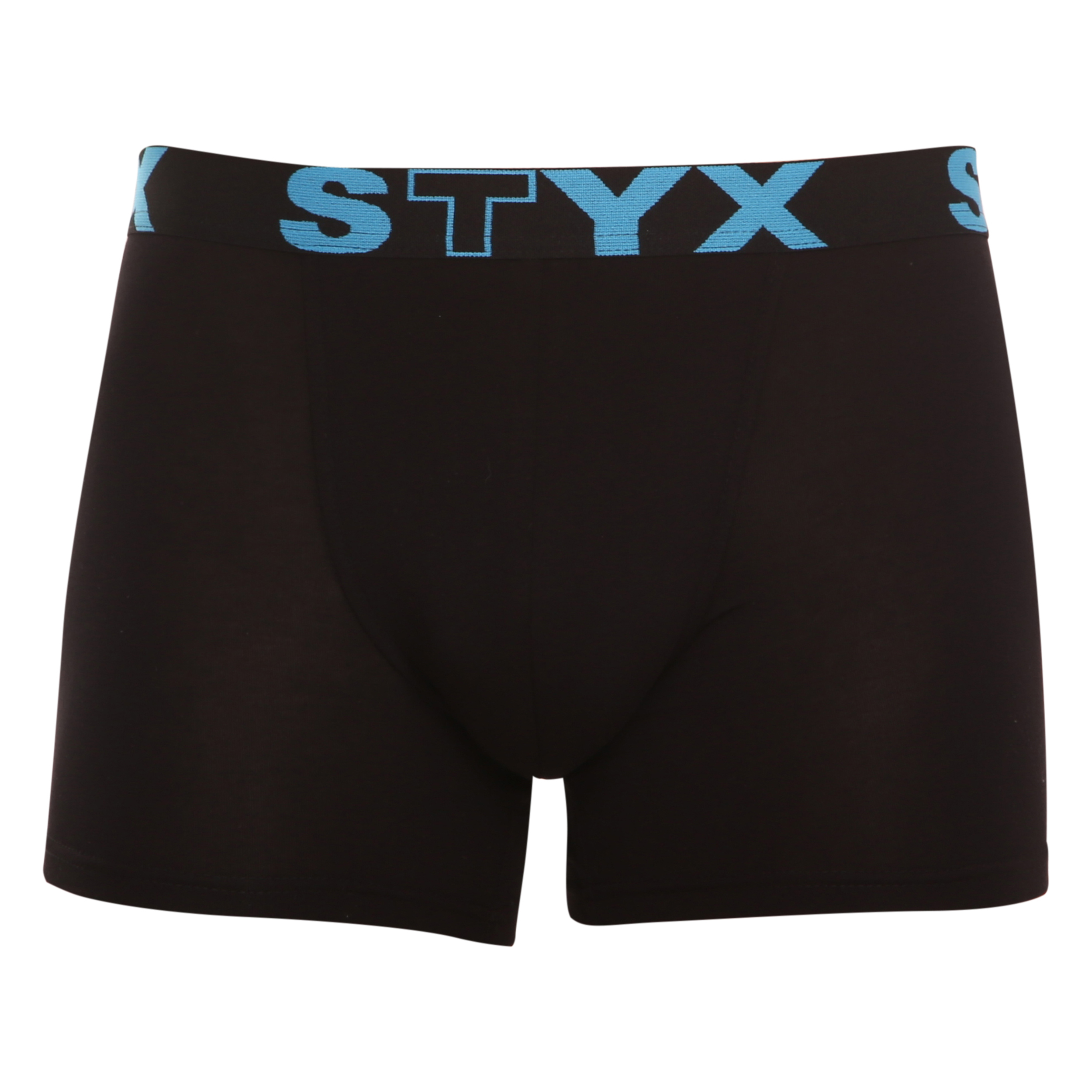 Levně Pánské boxerky Styx long sportovní guma černé (U961) L