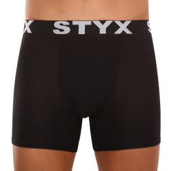 Pánské boxerky Styx long sportovní guma černé (U960)