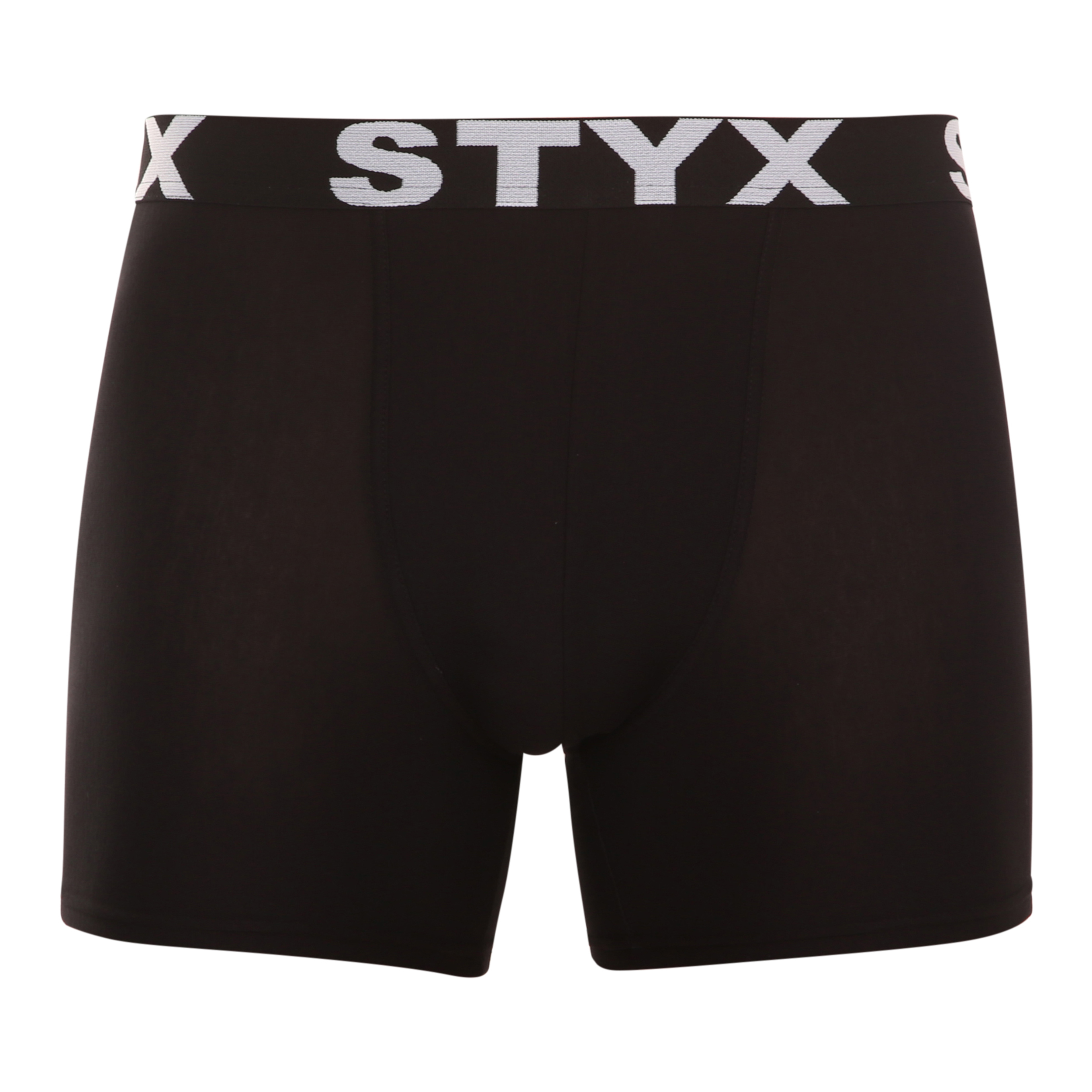 Levně Pánské boxerky Styx long sportovní guma černé (U960) XL