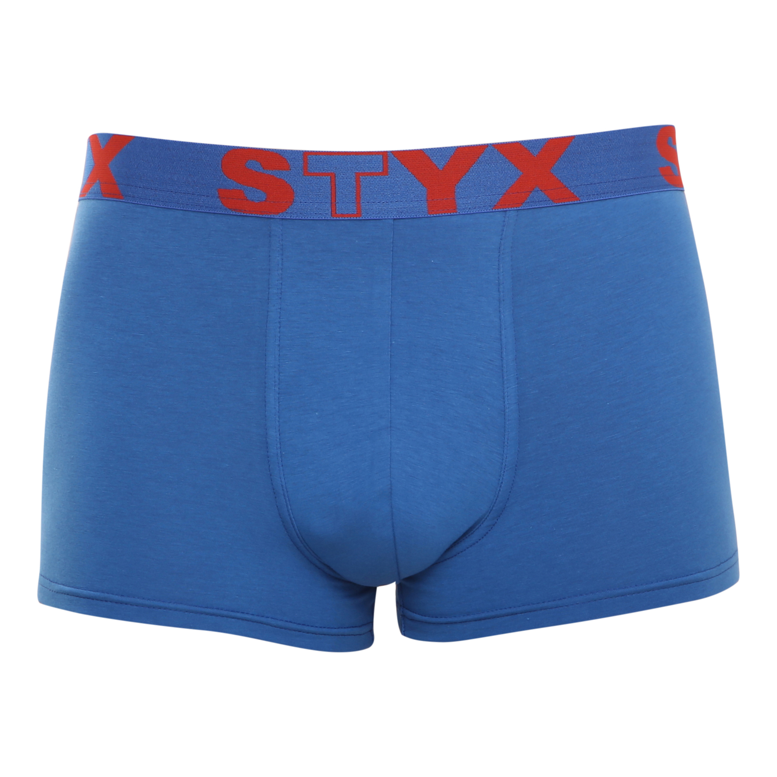 Levně Pánské boxerky Styx sportovní guma modré (G967) XL