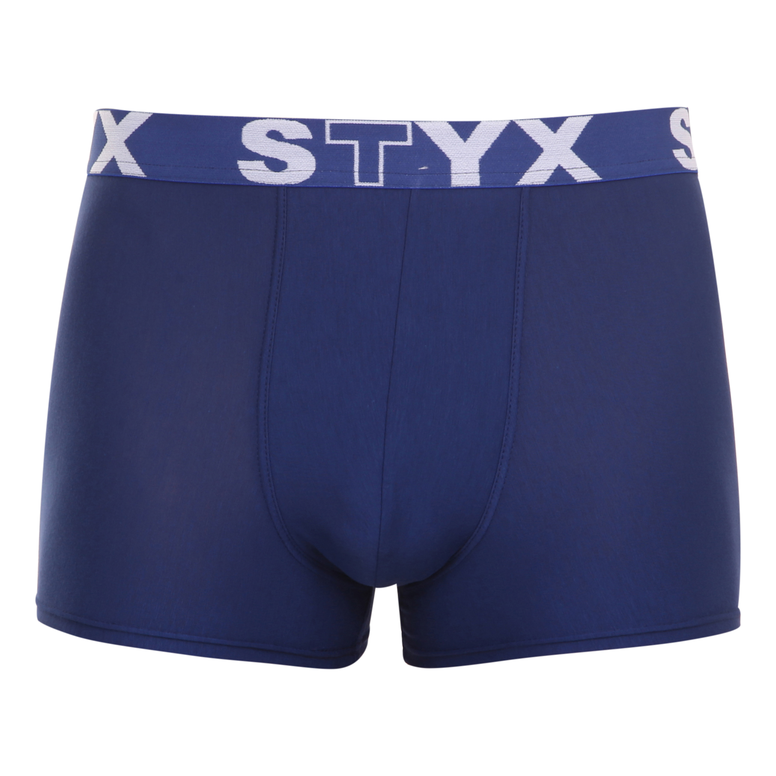Levně Pánské boxerky Styx sportovní guma tmavě modré (G968) XXL