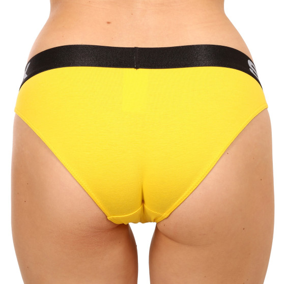 Dámské kalhotky Styx sportovní guma žluté (IK1068)