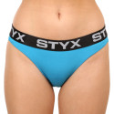 Dámské kalhotky Styx sportovní guma modré (IK1169)
