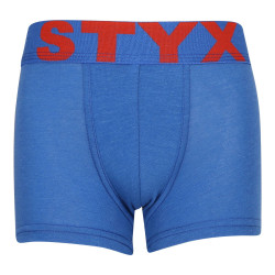 Dětské boxerky Styx sportovní guma modré (GJ967)