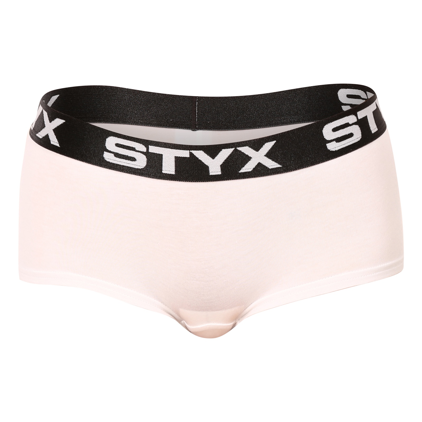 Levně Dámské kalhotky Styx s nohavičkou bílé (IN1061) L