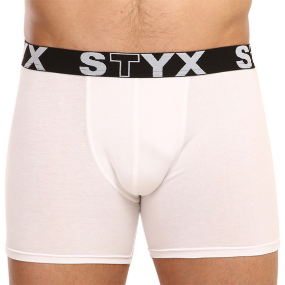 3PACK pánské boxerky Styx long sportovní guma vícebarevné (3U10137)