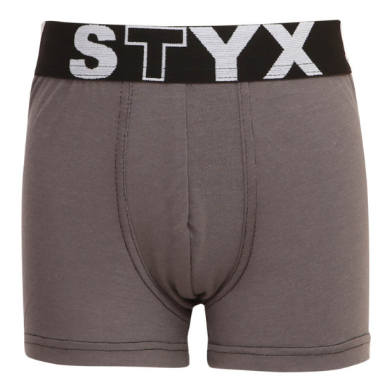 5PACK Dětské boxerky Styx sportovní guma vícebarevné (5GJ9681379)