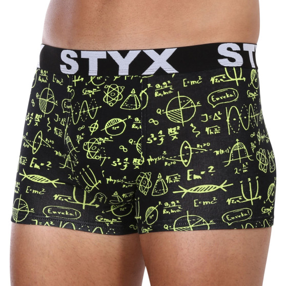 Pánské boxerky Styx art sportovní guma nadrozměr fyzika (R1652)