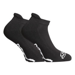 Ponožky Styx nízké černé s bílým logem (HN960) 