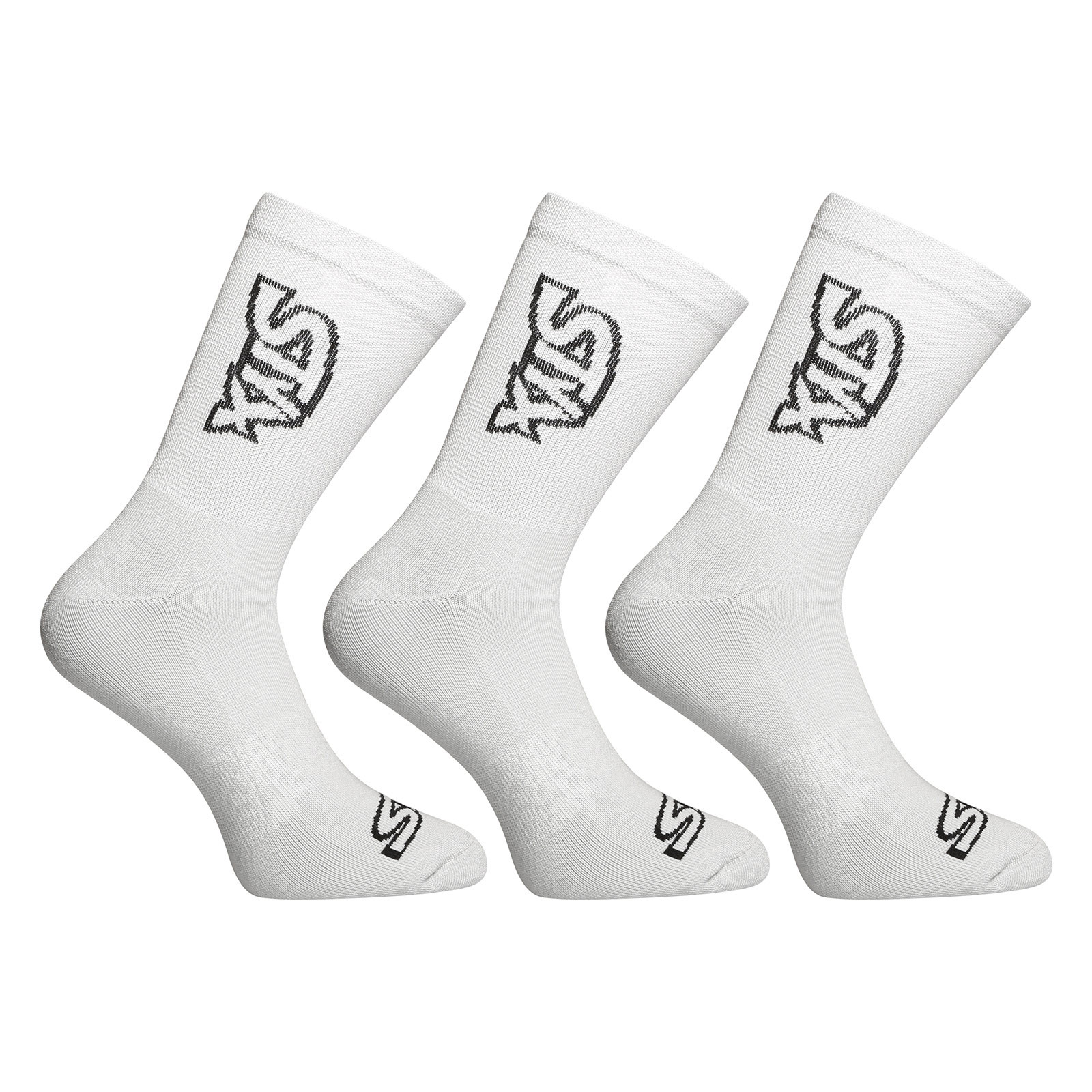 Levně 3PACK ponožky Styx vysoké šedé (3HV1062) XL