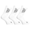 3PACK ponožky Styx vysoké bílé (3HV1061)